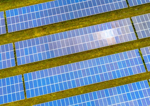 Solar Farm Dutch Countryside Groningen