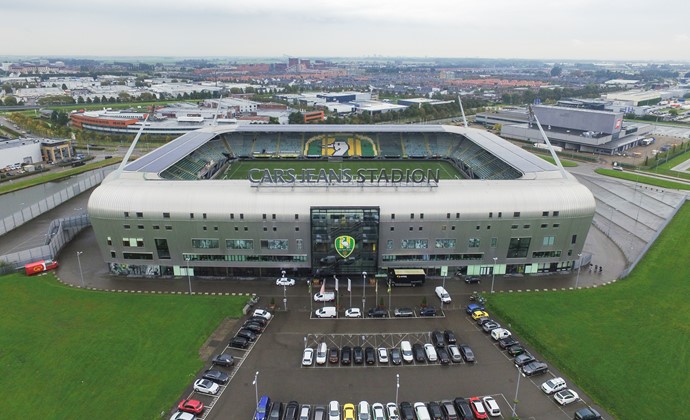 Energieopslag bij stadion ADO Den Haag